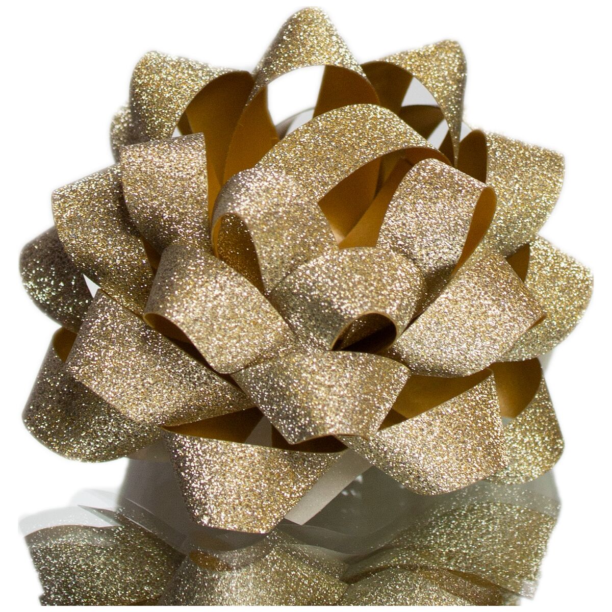 Gift bow Gold Glitter